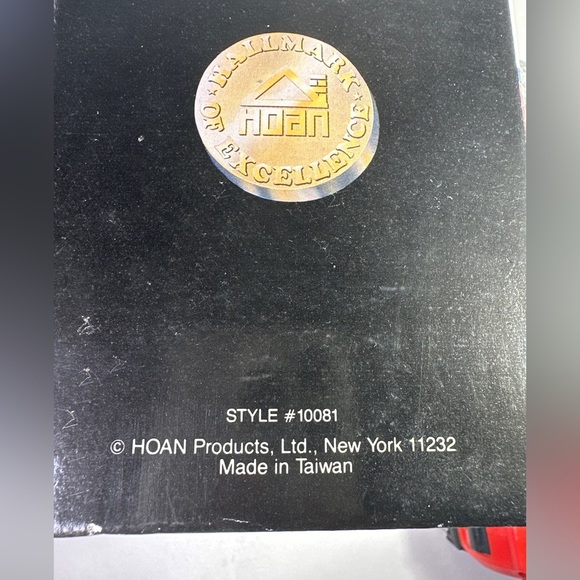 HOAN CERAMIC SPONGE WARE SALT & PEPPER SET MADE IN TAIWAN - Picture 11 of 14